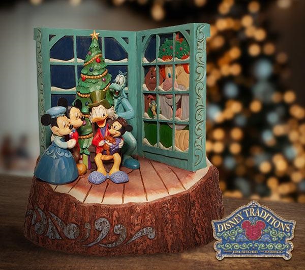 Disney figur Mickey og Scrooge McDuck Jul